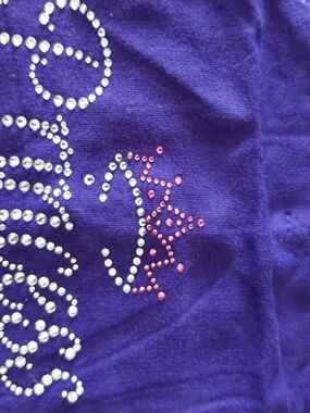 Kids Purple Rhinestone Tee - Brand: